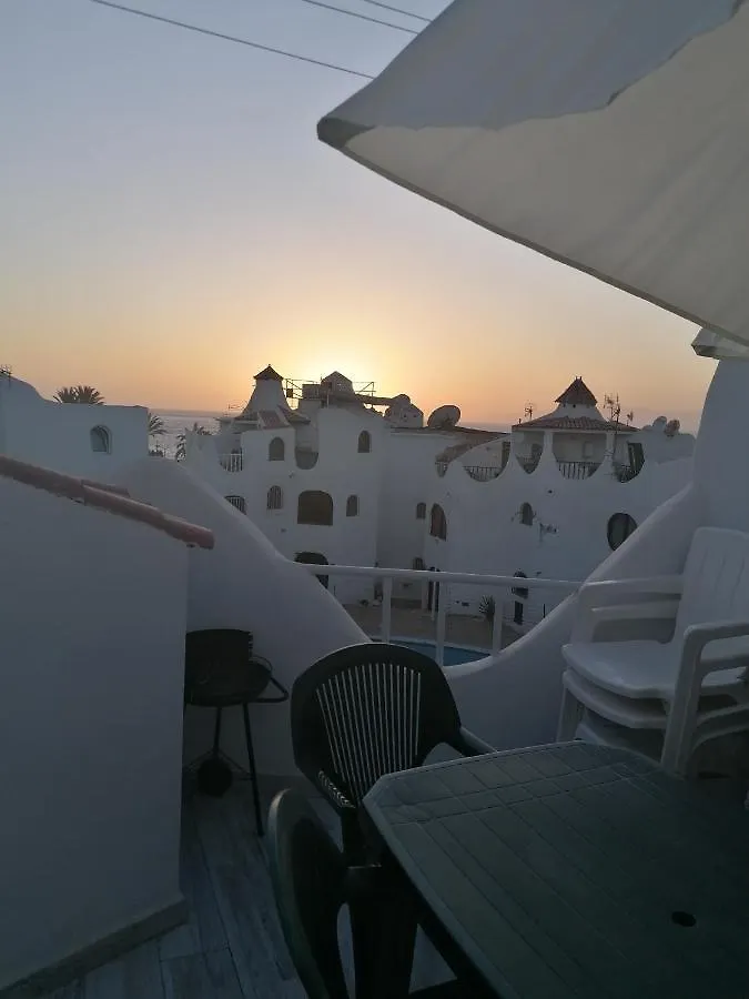 Wonderful White Appartament In Las Tortugas Playa de las Américas Spanyolország